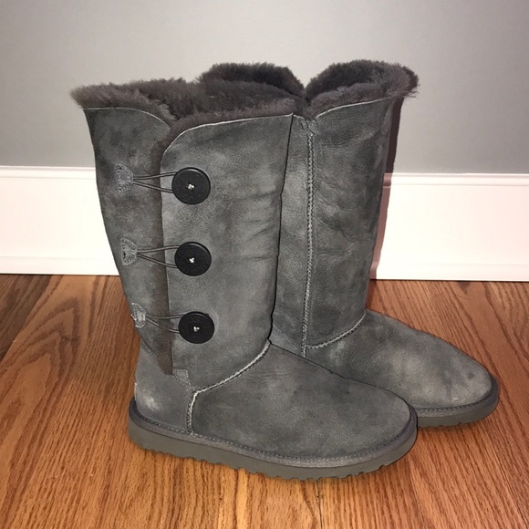 UGG Shoes - Tall grey UGG boots